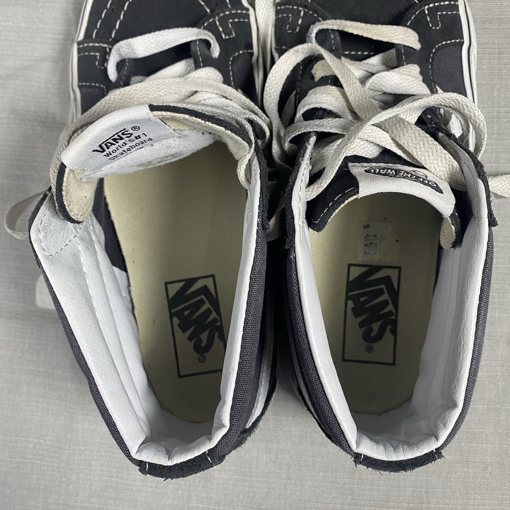 Vans Off The Wall SK8 High Black/ White Size Men's 5.5/ Women's 7 - Picture 5 of 6